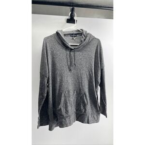 American Eagle Women's Gray Heather Pullover Hoodie Sweatshirt xxl